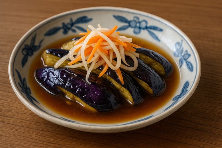 Aubergines marinées à la japonaise (Nasu no Nanban-zuke)