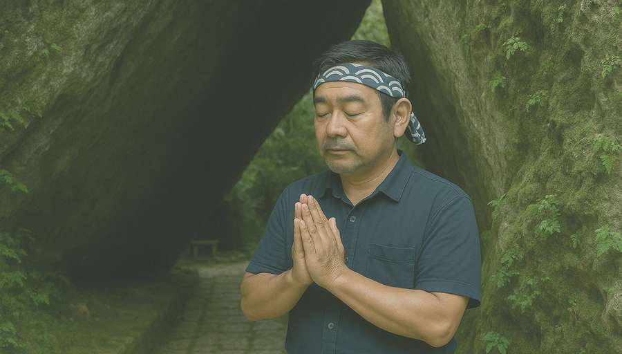 seifa-utaki, lieu sacré d'okinawa