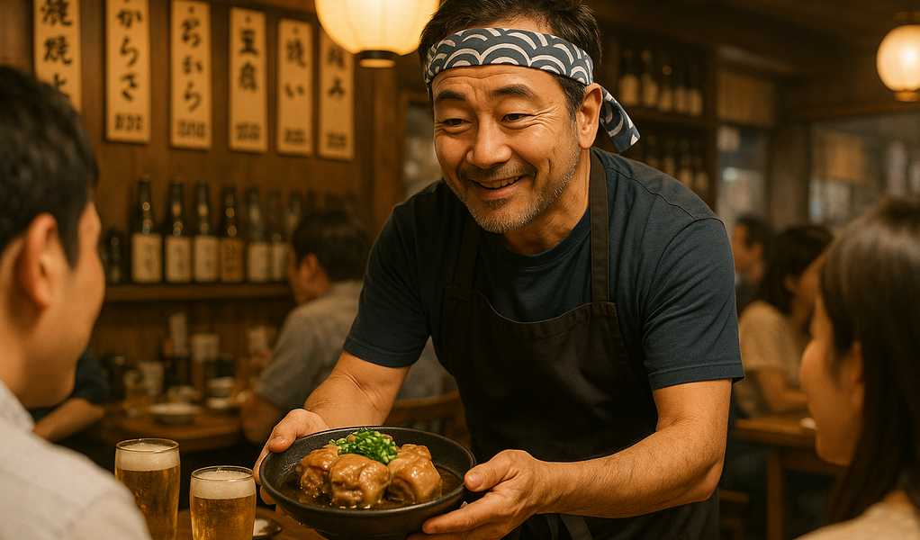 Tebichi, plat d'Okinawa à base de pied de porc